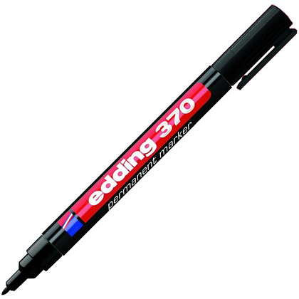 Маркер перманентный Edding "370", черный