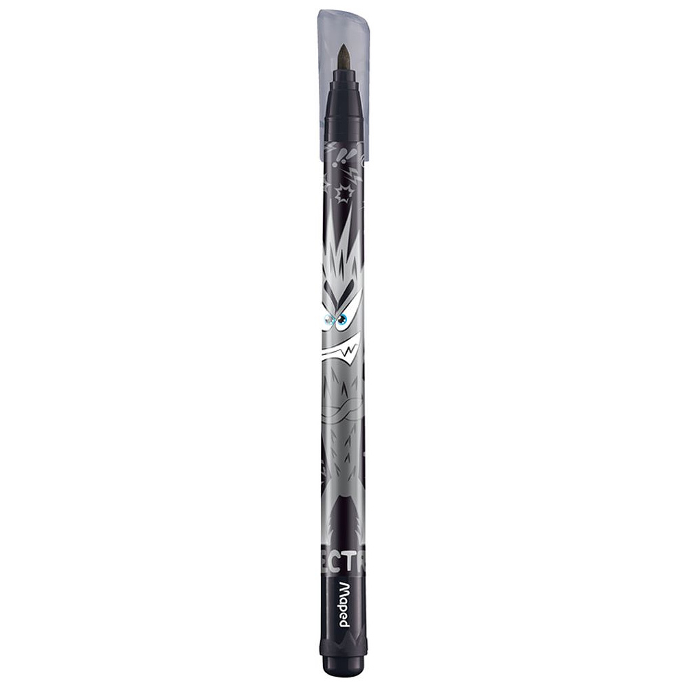 Набор для рисования Maped "Monster Combo", 12 фломастеров и 15 цветных карандашей - 2