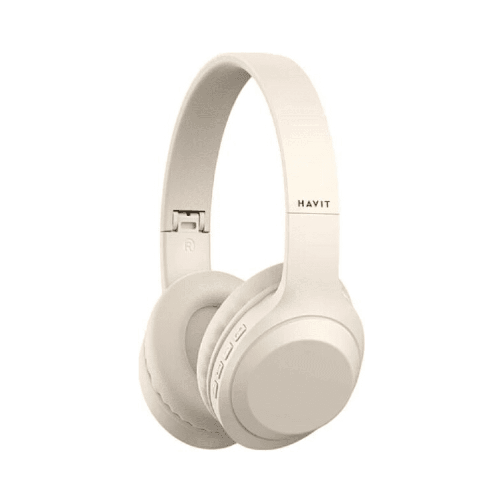 Наушники беспроводные Havit "H628BT", бежевый