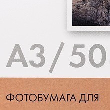 Фотобумага матовая для струйной фотопечати "Lomond", А3, 50 листов, 230 г/м2