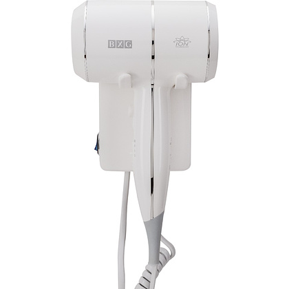 Фен настенный BXG-1600Н1, ABS-пластик, белый - 3