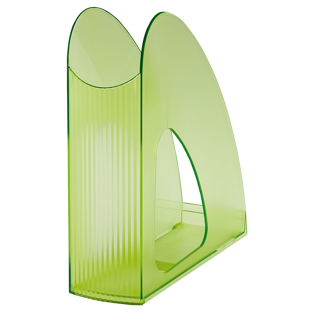 Модуль для бумаги вертикальный "Twin",  прозрачный зеленый - 2