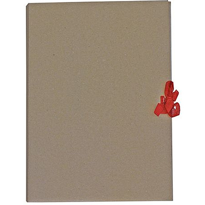 Папка-скоросшиватель с завязками, 50 мм, 4 завязки, крафт - 2