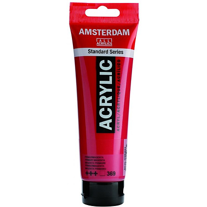 Краски акриловые "Amsterdam", 369 пурпурный, 120 мл, туба