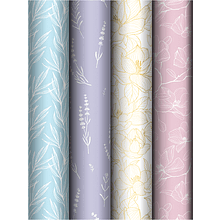 Бумага декоративная в рулоне "Flowers", 1х0.7 м