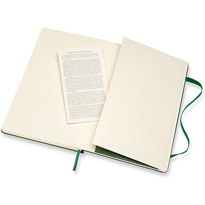 Блокнот "Classic Large", А5, 120 листов, линейка, зеленый - 5