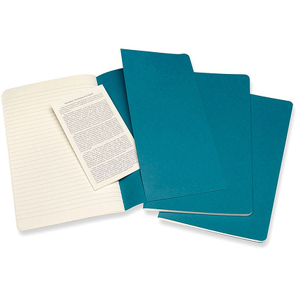 Блокнот "Cahier Journal Large", А5, 40 листов, линейка, 3 шт, клюквенный - 4