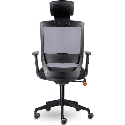 Кресло для руководителя "UTFC Гарвард СН-500", сетка, пластик, черный - 4