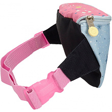 Сумка поясная Enso "Dreams come true", розовый, голубой