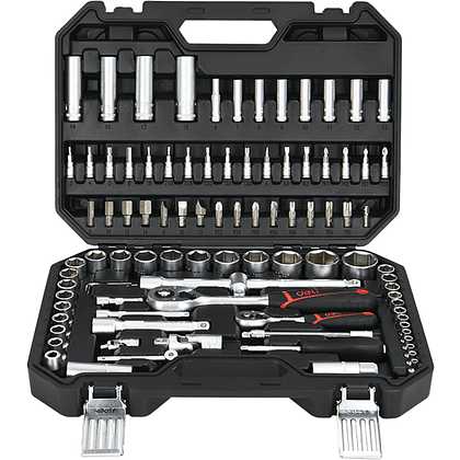Набор инструмента 1/4", 1/2" Deli RS EDQ44094, 94 предмета