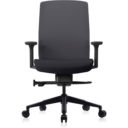 Кресло для руководителя Bestuhl "J1", сетка, ткань, пластик, черный  - 2