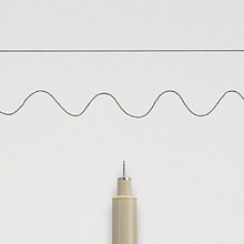 Ручка капиллярная "Pigma Micron", 0.2 мм, черный