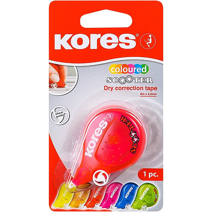 Корректирующий роллер "Scooter", лента, 4.2x8 мм/м - 6