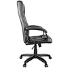 Кресло для руководителя Helmi HL-E80 "Ornament", экокожа, пластик, черный - 5