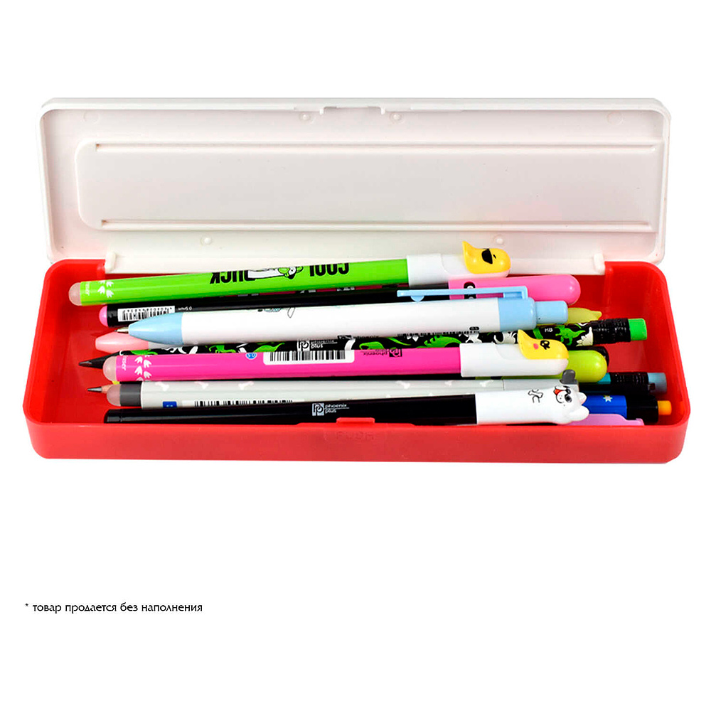 Пенал "Арбузы на отдыхе" с линейкой, 1 отделение - 7