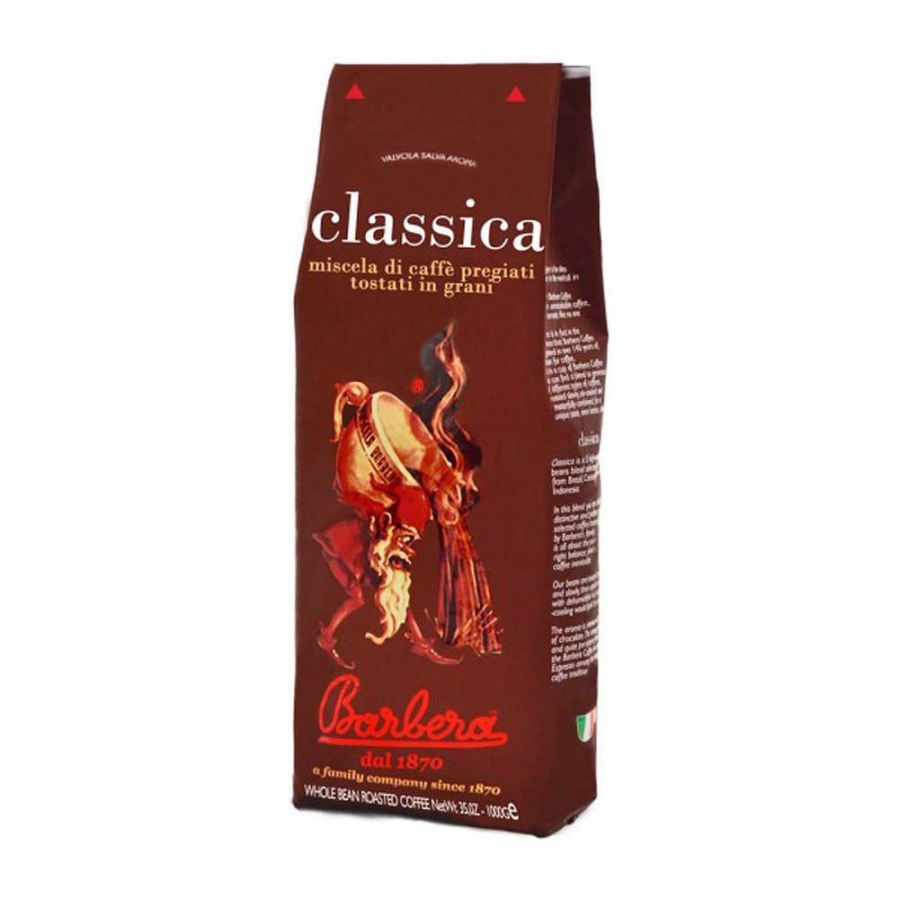 Кофе "BARBERA" Classica, зерновой, 1000 г