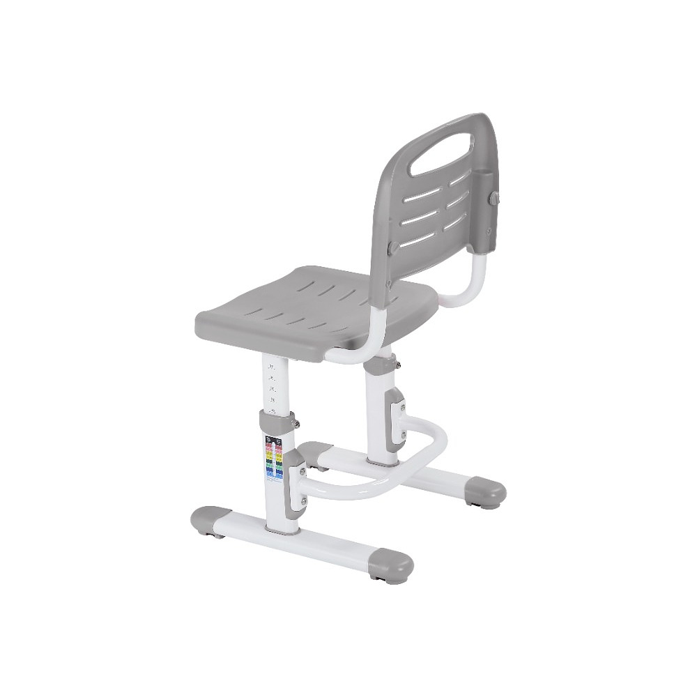 Комплект растущей мебели Fundesk "Cubby Botero": парта, стул, подставка для книг, LED-лампа, серый - 16