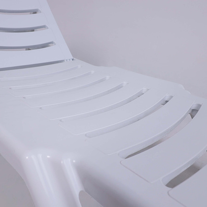Шезлонг Элластик, пластик, белый - 4
