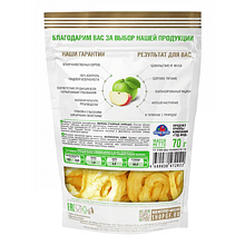 Сухофрукты "Good Food", 70 г, яблочные кольца