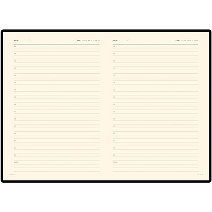 Ежедневник недатированный "Parliament", А5, 352 страницы, темно-серый - 2