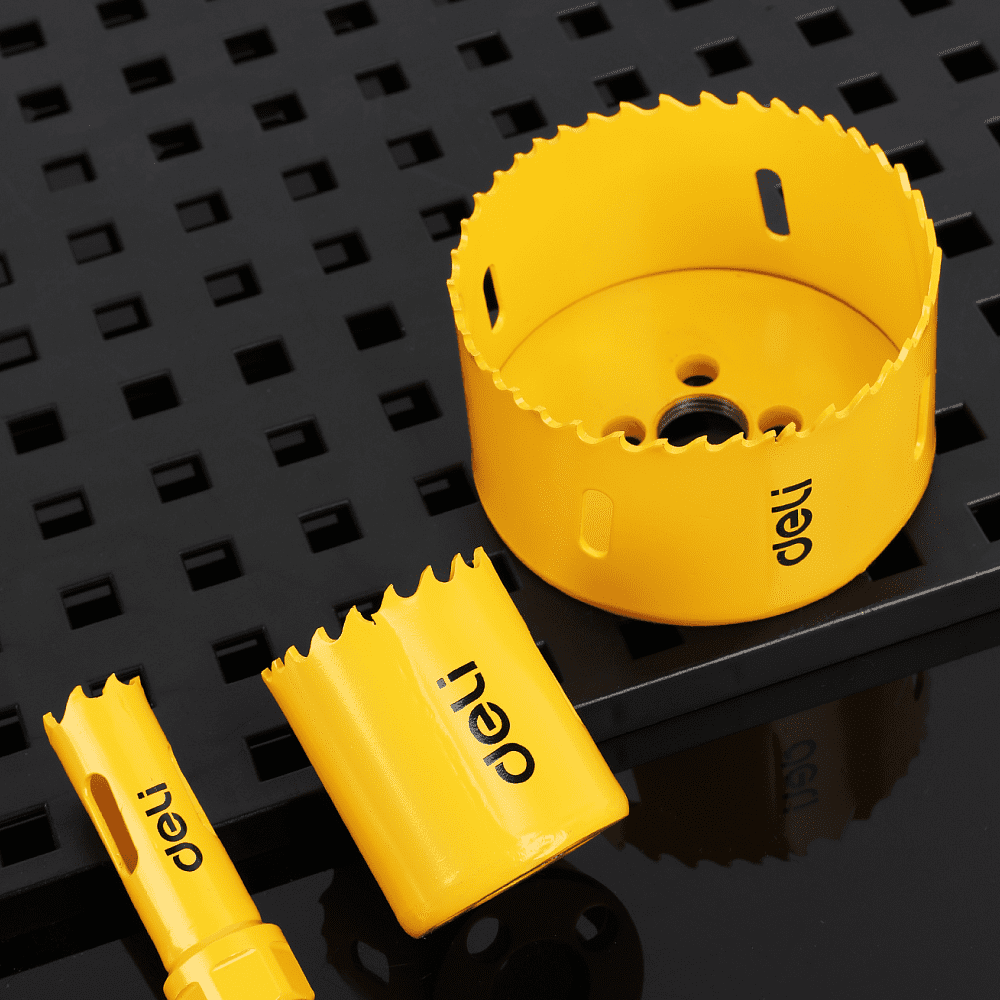 Коронка биметаллическая Deli YS EDH-SKK076-E1, 76 х 38 мм, М14 - 3