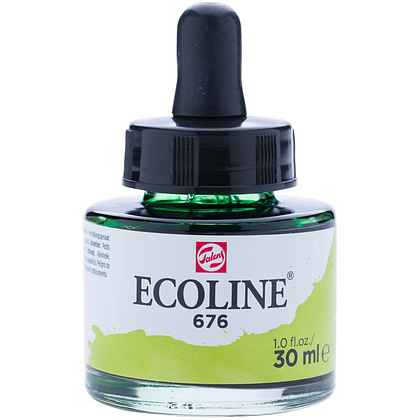Жидкая акварель "ECOLINE", 676 травяная, 30 мл