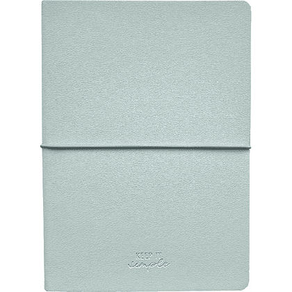 Ежедневник недатированный "Candy", А5, 320 страниц, голубой