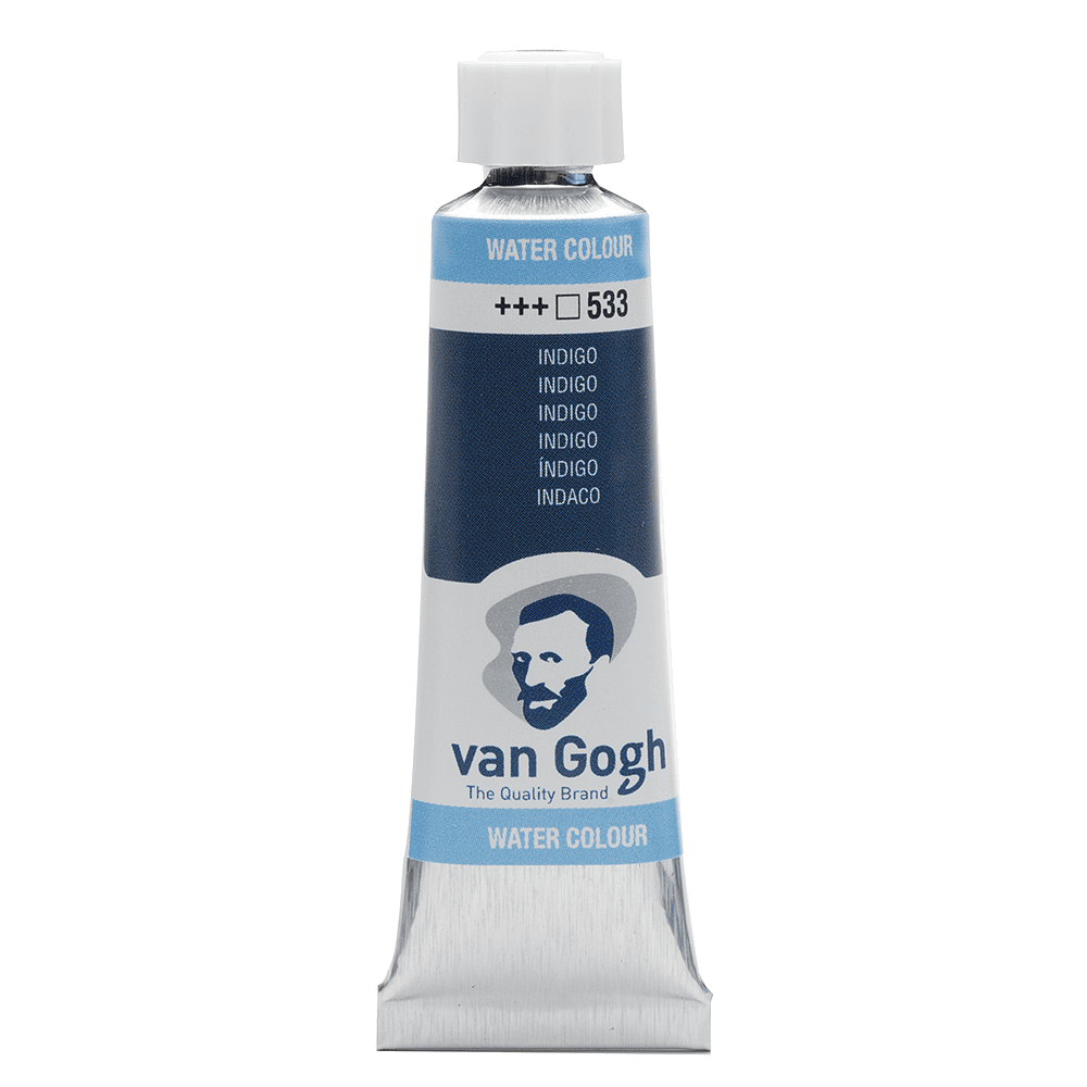 Краски акварельные "Van Gogh", 533 индиго, 10 мл, туба