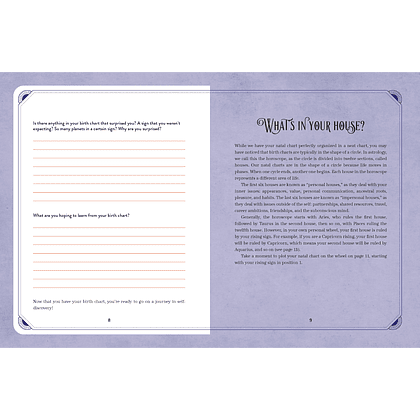 Книга на английском языке "Astrology: A Guided Workbook", Chartwell Books - 2