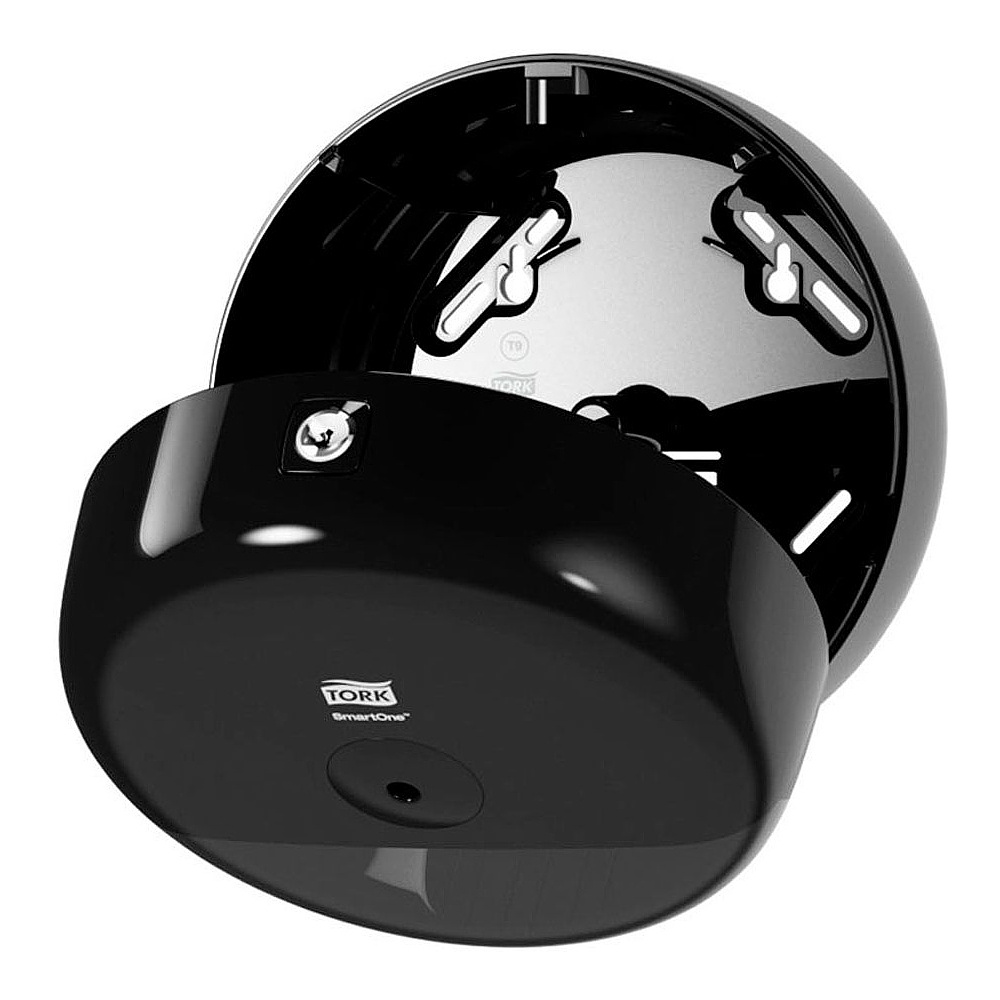 Диспенсер TORK SmartOne, для туалетной бумаги в мини рулонах, пластиковый, черный, T9 - 2