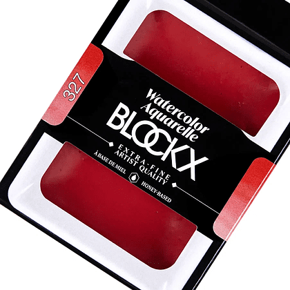 Краски акварельные "Blockx. Giant pan", 327 красный Блокс, 18 мл., кювета - 3