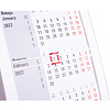 Календарь настольный "9510" 2026-2027, белый, красный - 3