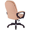 Кресло для руководителя "Бюрократ CH-868YAXSN", кожзам, пластик, бежевый - 4