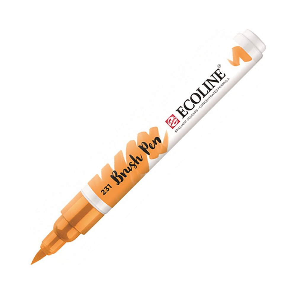 Маркер акварельный "Ecoline", 231 охра золотая