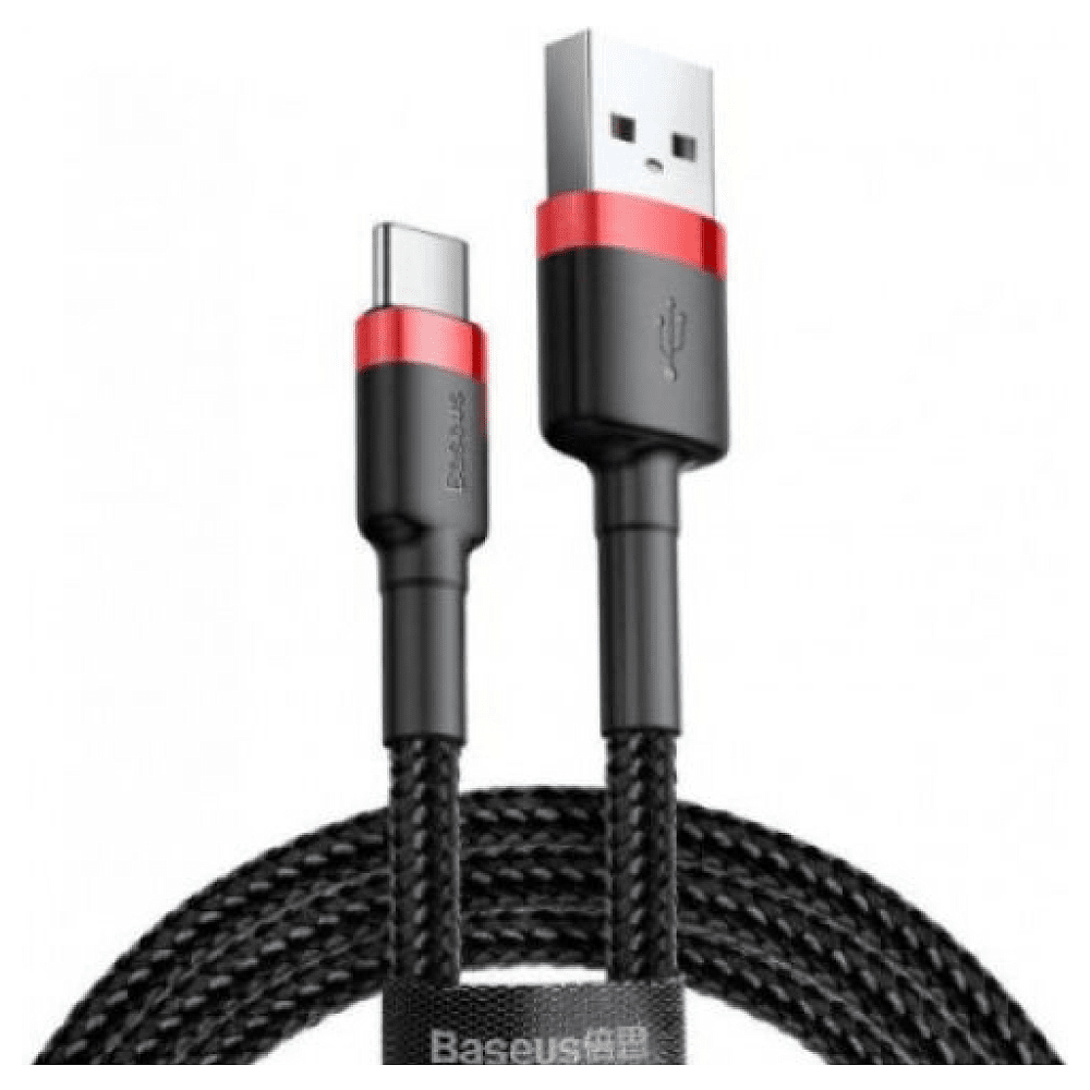 Кабель Baseus "CATKLF-B91", 1 м, черный, красный