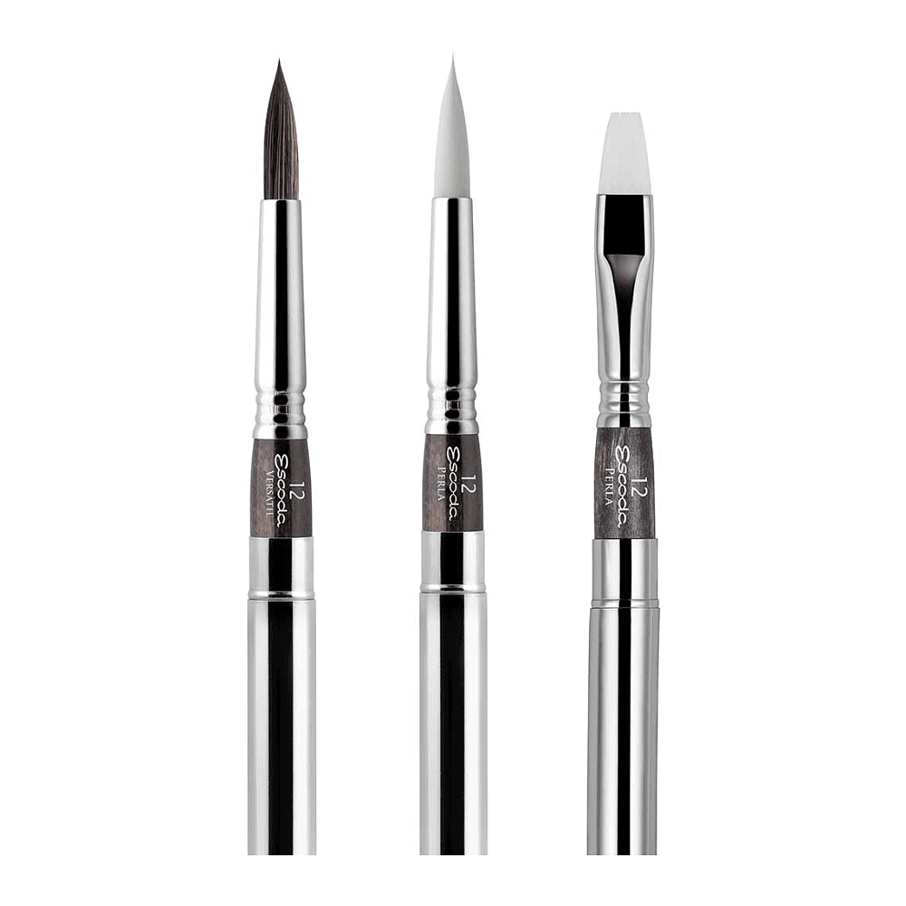 Набор кистей "Escoda. Urban sketching set", 3 шт, складные  - 4