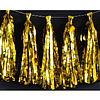 Гирлянда подвесная "Кисточки", золотистый - 2