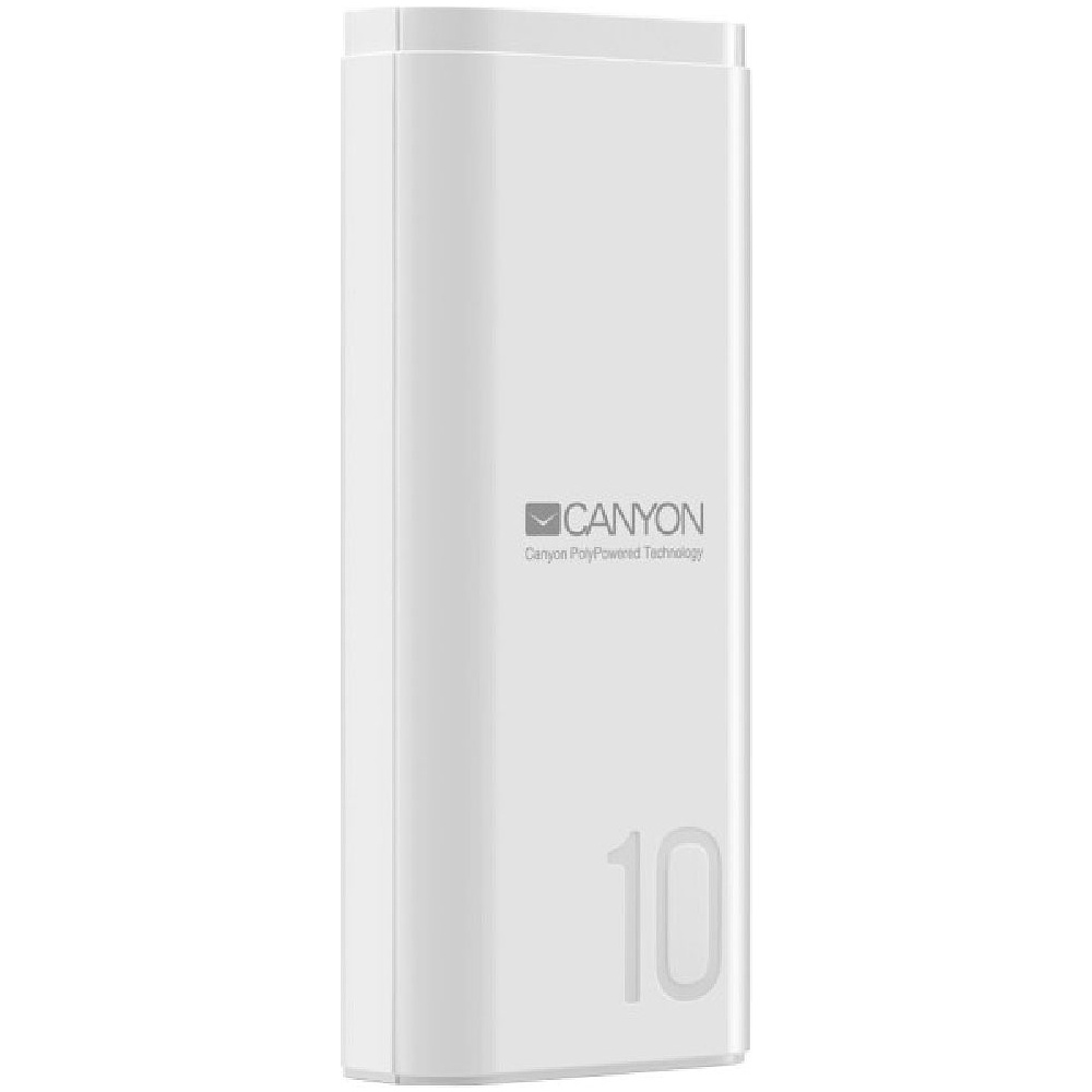 Зарядное устройство Power bank Canyon "PB-103", 10000 mAh, белый