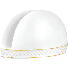 Подставка для салфеток "WL-880102901 Diamond", фарфор, белый 