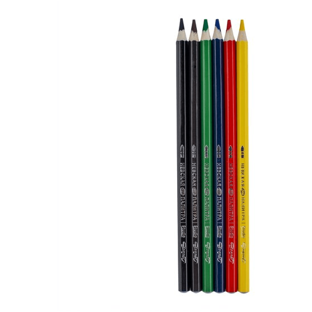 Карандаши акварельные "Сонет", 6 цветов - 2