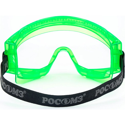 Очки защитные закрытые РОСОМЗ "ЗН11 PANORAMA", прозрачные, непрямая вентиляция - 2