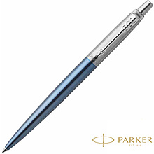 Ручка шариковая автоматическая «Parker Jotter Waterloo Blue CT»