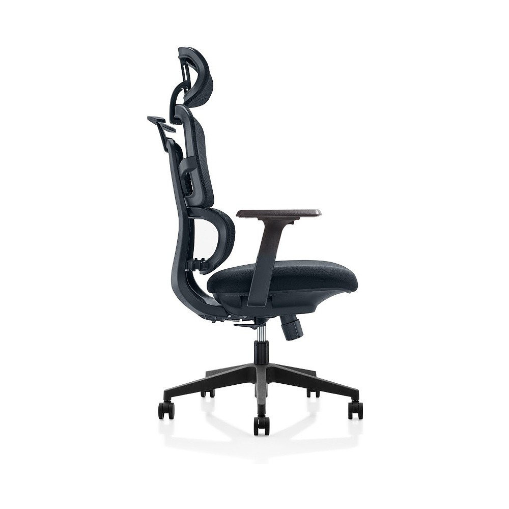 Кресло для руководителя SitZone U-062A сетка, пластик, черный, -30% - 3