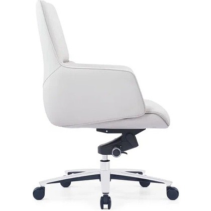 Кресло для руководителя SitZone CH-500B, кожа, алюминий, белый, -30% - 3