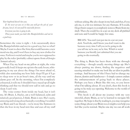 Книга на английском языке "Me vs Brain", Hayley Morris - 4