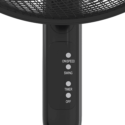 Электровентилятор напольный Оasis "VF-40TMB", черный - 3