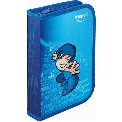 Пенал Maped "Karate", 1 отделение, с наполнением - 2