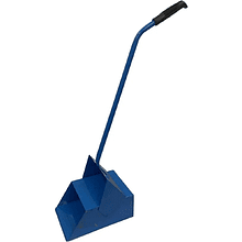 Совок-ловушка для мусора металлический с закрывающейся крышкой, 190х670х950 мм