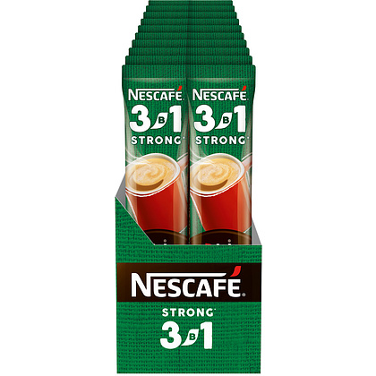 Кофейный напиток "Nescafe" 3в1 крепкий, растворимый, 14.5 г - 17