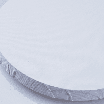 Холст на подрамнике овальный "Сонет", 20х30 см, хлопок, 280 г/м2, среднее зерно - 5